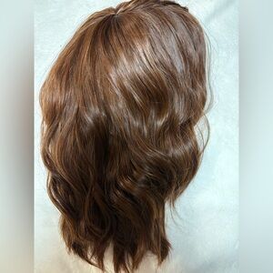 Brown Wavy Hair Wig